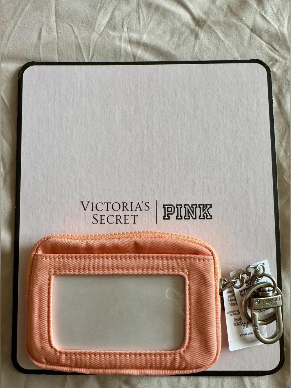 Victoria's Secret PINK Coral Mini Pouch
